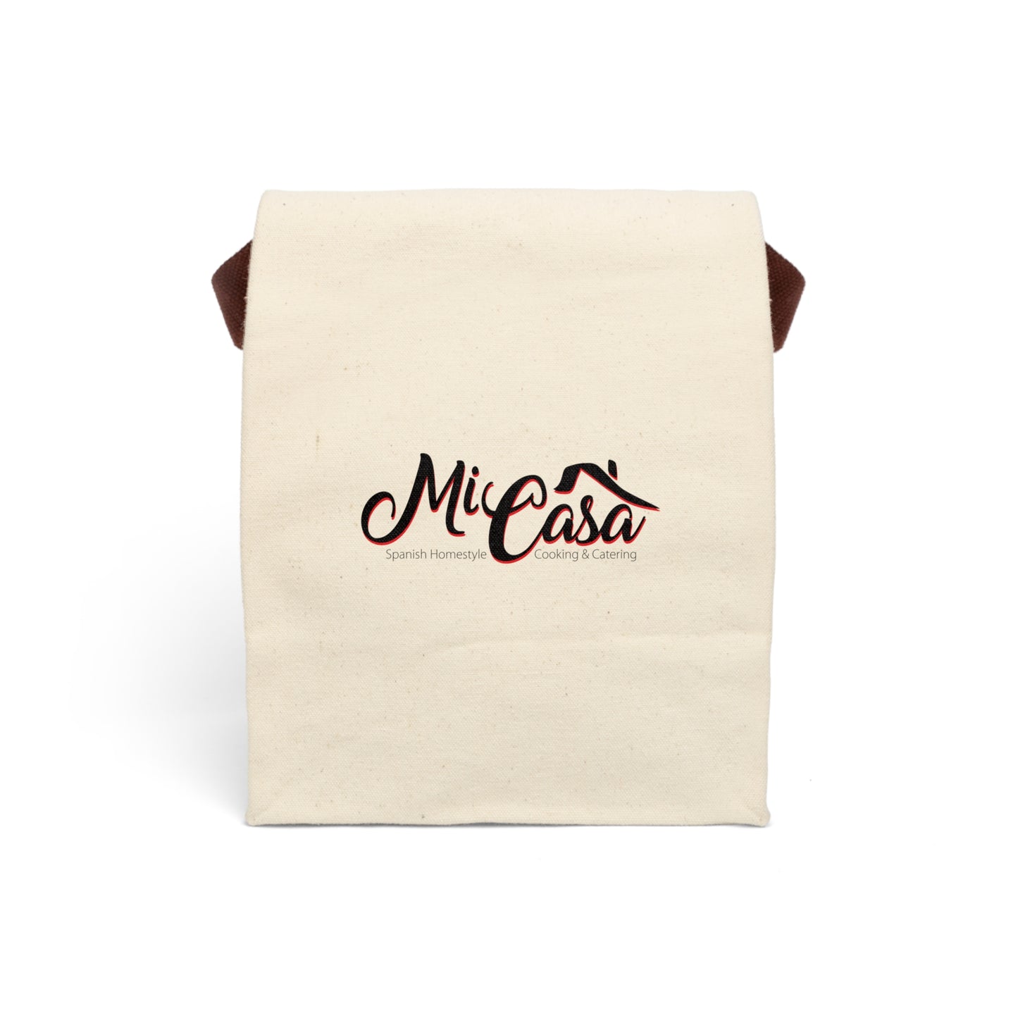 Mi Casa - Canvas Lunch Bag With Strap