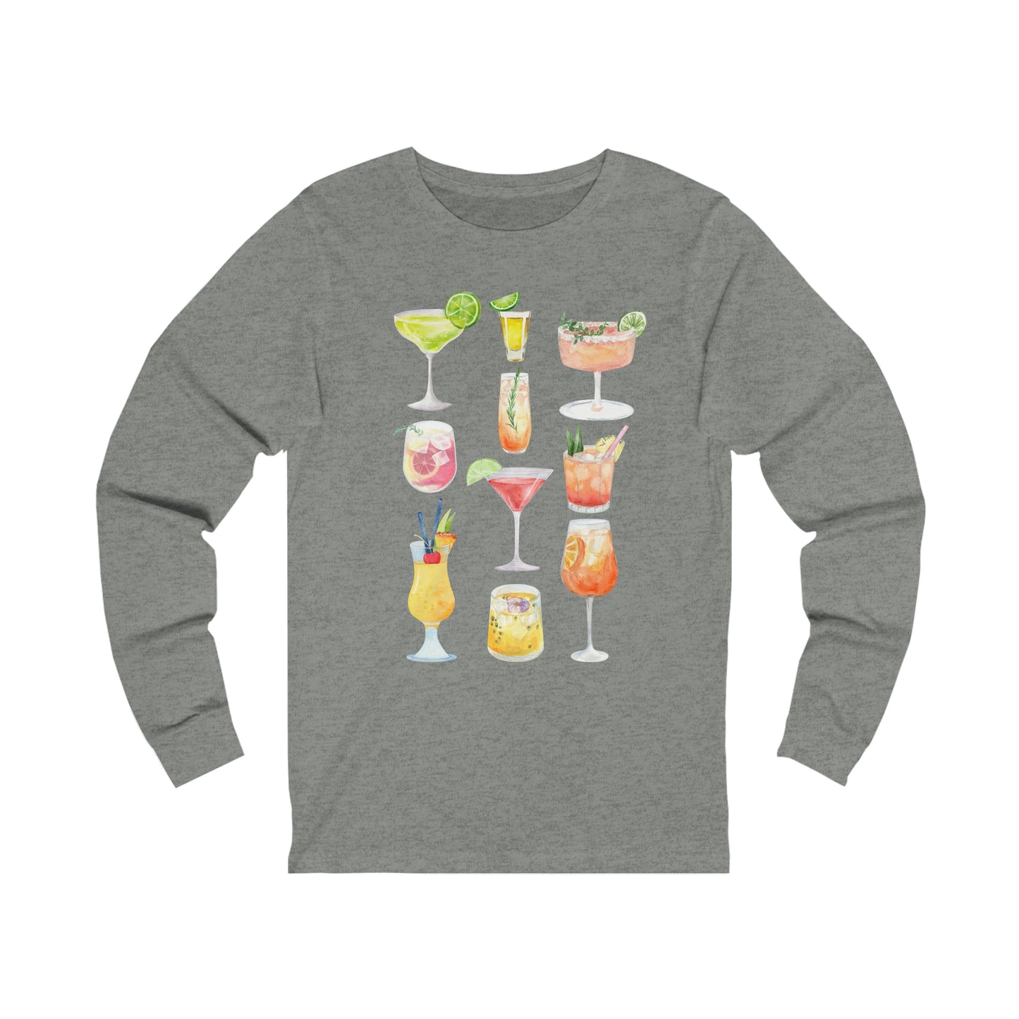 All the drinks - Unisex Jersey Long Sleeve Tee