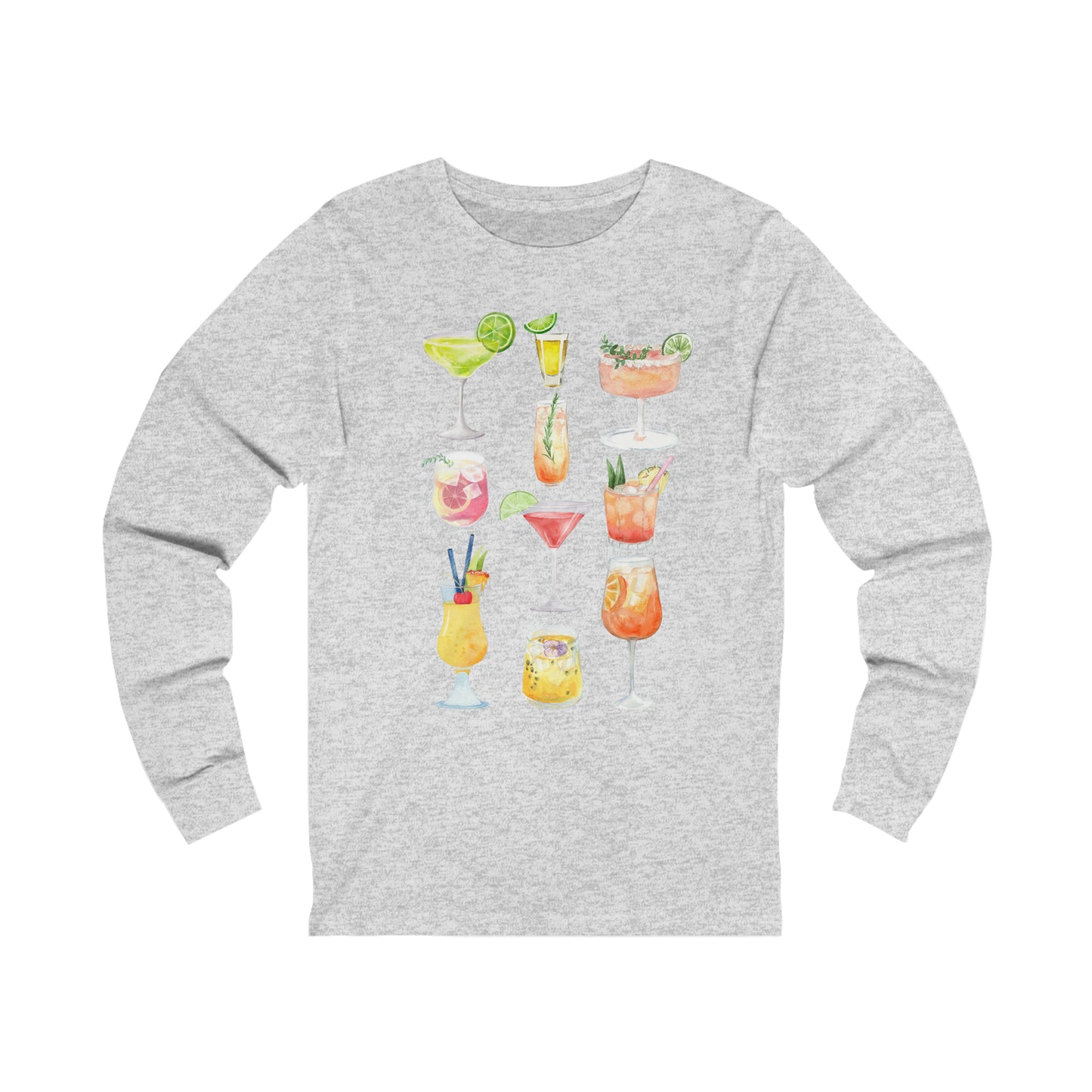 All the drinks - Unisex Jersey Long Sleeve Tee