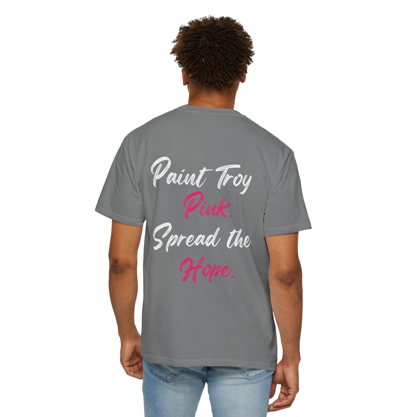 Breast Cancer Awareness Month - Mi Casa - Garment-Dyed T-shirt