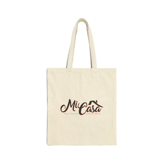 Mi Casa Logo - Cotton Canvas Tote Bag