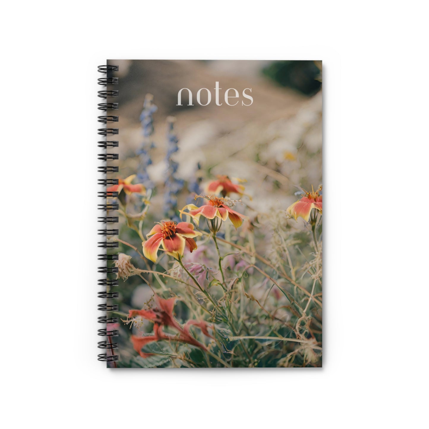 Spiral Notebook - Ruled Line - Wild Flowers