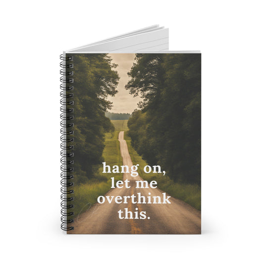 Spiral Notebook - Ruled Line - Overthink