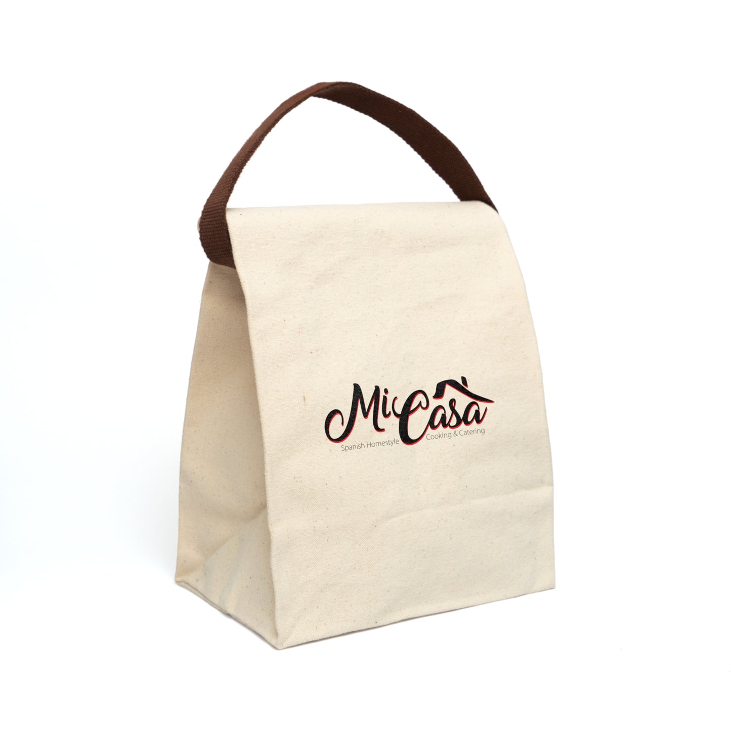 Mi Casa - Canvas Lunch Bag With Strap