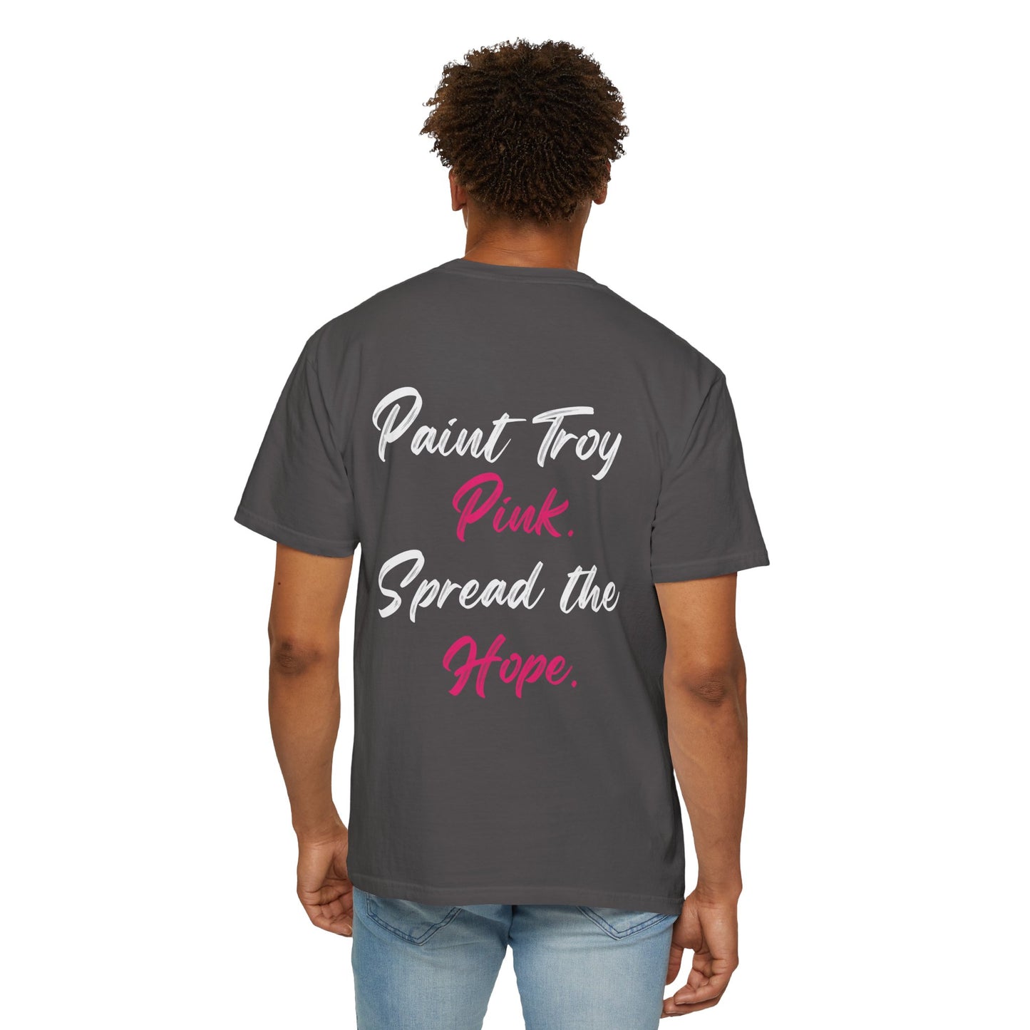 Breast Cancer Awareness Month - Mi Casa - Garment-Dyed T-shirt